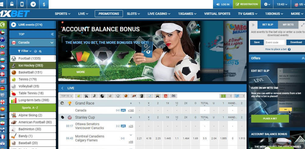 Bahisin 1xBet çalışmasının yeni aynası