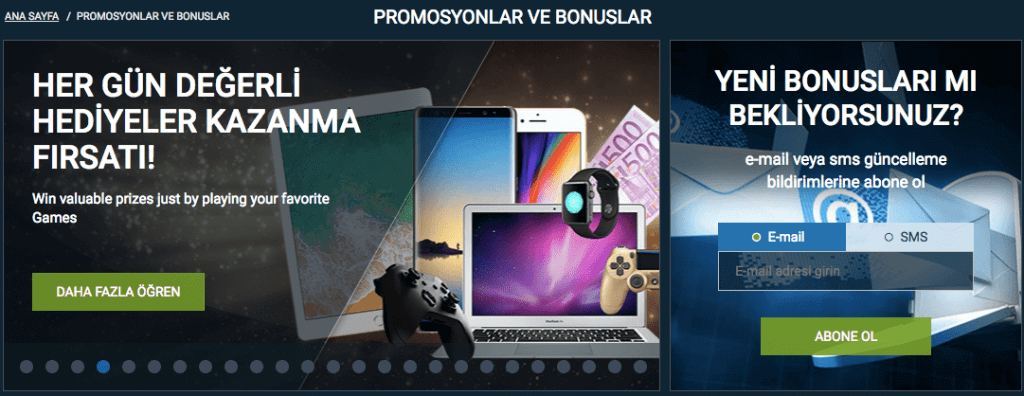 Bir bonus hesabından para çekmenin özellikleri