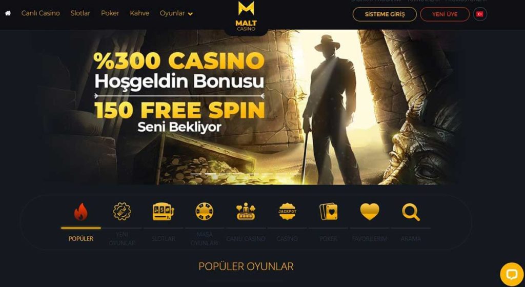Malt Casino İncelemesi - Ödeme Seçenekleri